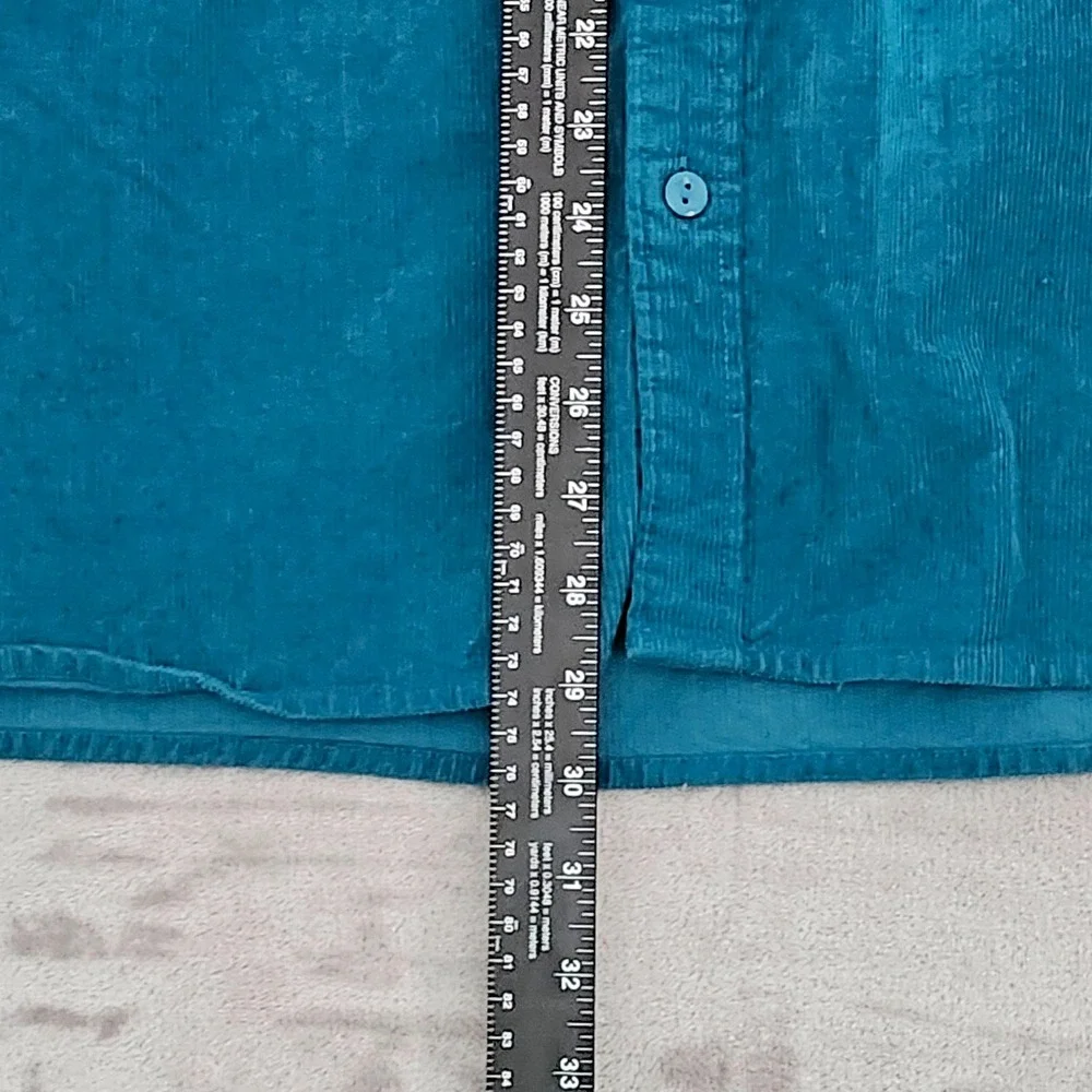 Levi's Jackson Worker Shacket Men's L Blue Corduroy Button Up‎ Gorpcore Button